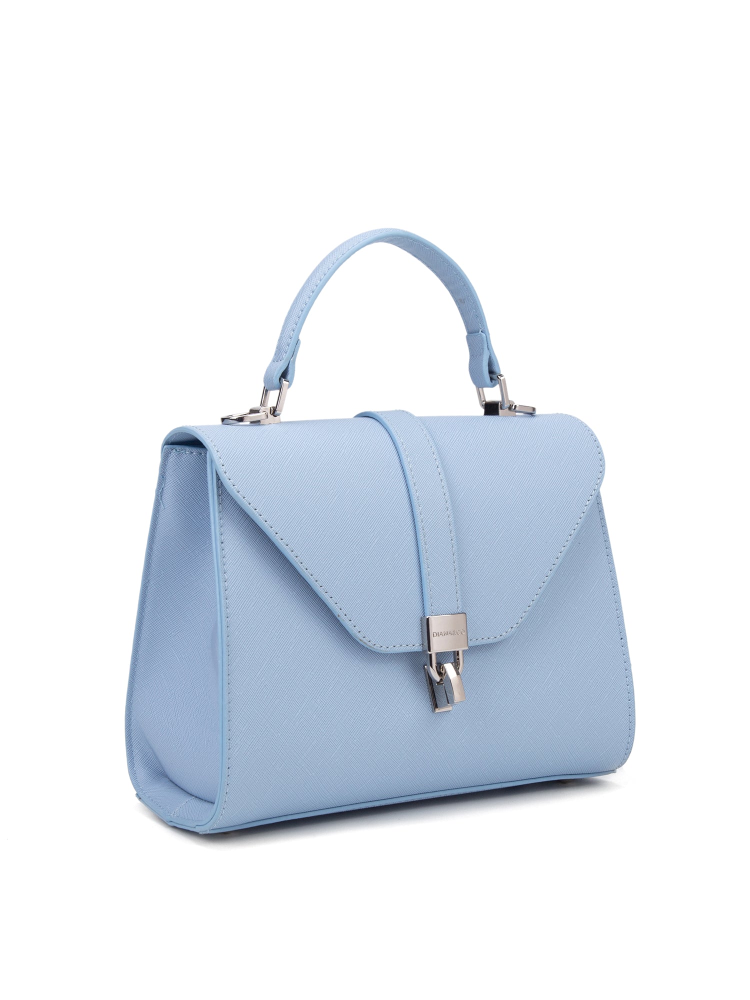 Borsa a mano da donna Ecopelle 722-2PT-SKY BLUE Diana&co