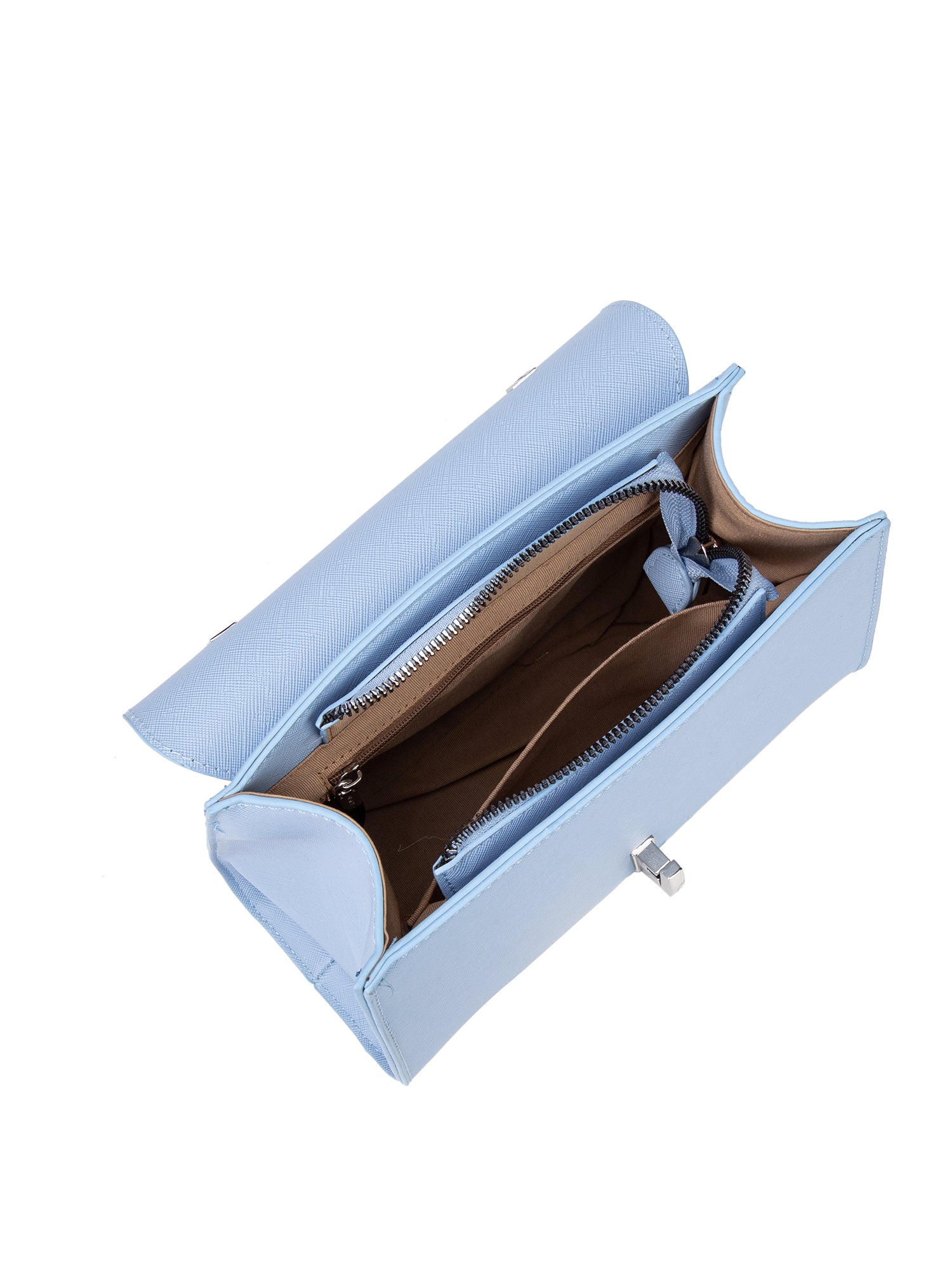 Borsa a mano da donna Ecopelle 722-2PT-SKY BLUE Diana&co