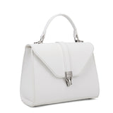 Borsa a mano da donna Ecopelle 722-2PT-WHITE Diana&co