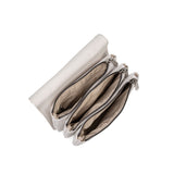 Borsa a mano da donna 100% pelle vegana PU 722-3PT-BEIGE Diana&co