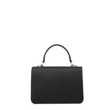 Borsa a mano da donna 100% pelle vegana PU 722-3PT-BLACK Diana&co