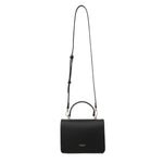 Borsa a mano da donna 100% pelle vegana PU 722-3PT-BLACK Diana&co