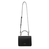 Borsa a mano da donna 100% pelle vegana PU 722-3PT-BLACK Diana&co