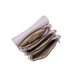 Borsa a mano da donna 100% pelle vegana PU 722-3PT-LILAC Diana&co