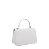 Borsa a mano da donna 100% pelle vegana PU 722-3PT-WHITE Diana&co