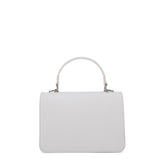 Borsa a mano da donna 100% pelle vegana PU 722-3PT-WHITE Diana&co