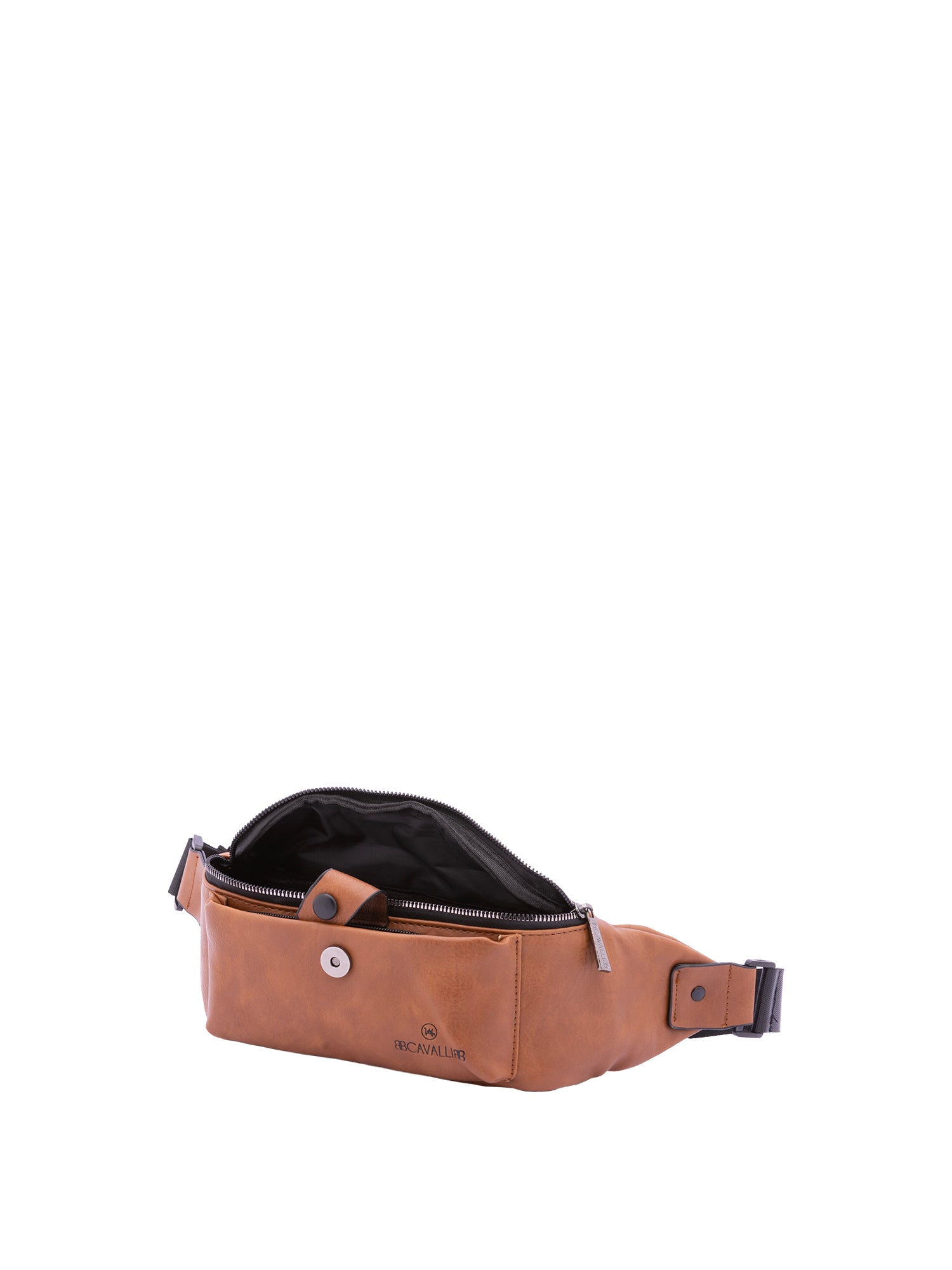 Marsupio da uomo in poliestere Casual BC1409-MARRONE CHIARO B Cavalli