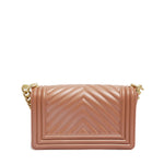 Borsa a mano da donna 100% Pvc FLAT S-RAME + OFF GOLD Marc Ellis
