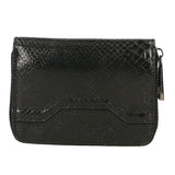Nohemi Portafoglio donna vera pelle Zip 524072-NERO BLACK Gave Lux