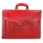 Nevio 7010-ROSSO RED Borsa da lavoro uomo in pelle Gave Lux
