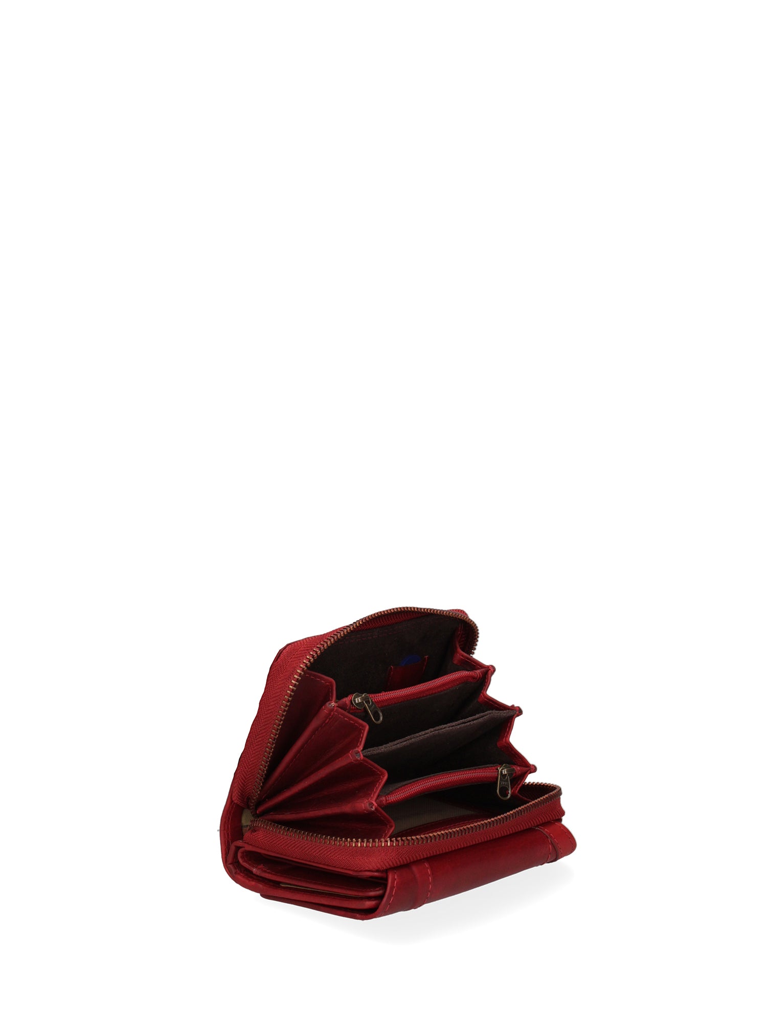 Portafoglio uomo in vera pelle Casual HILB-3698-ROSSO Hill Burry