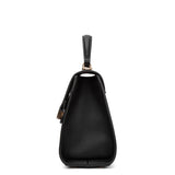 Borsa a mano da donna 100% ecopelle 728-1PT-BLACK Diana&co