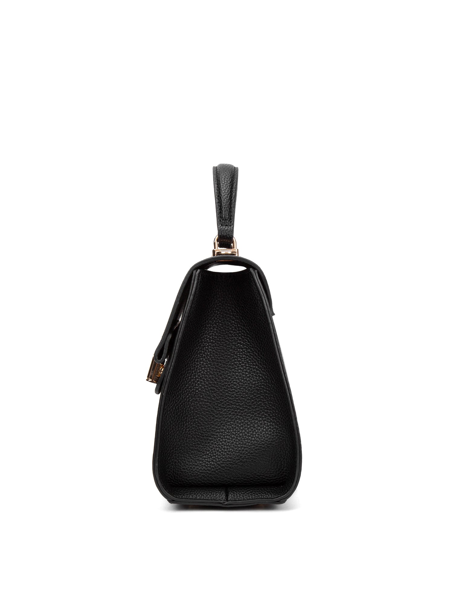 Borsa a mano da donna 100% ecopelle 728-1PT-BLACK Diana&co