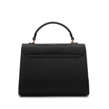 Borsa a mano da donna 100% ecopelle 728-1PT-BLACK Diana&co