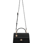 Borsa a mano da donna 100% ecopelle 728-1PT-BLACK Diana&co