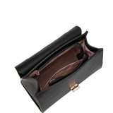 Borsa a mano da donna 100% ecopelle 728-1PT-BLACK Diana&co