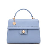Borsa a mano da donna 100% ecopelle 728-1PT-DENIM Diana&co