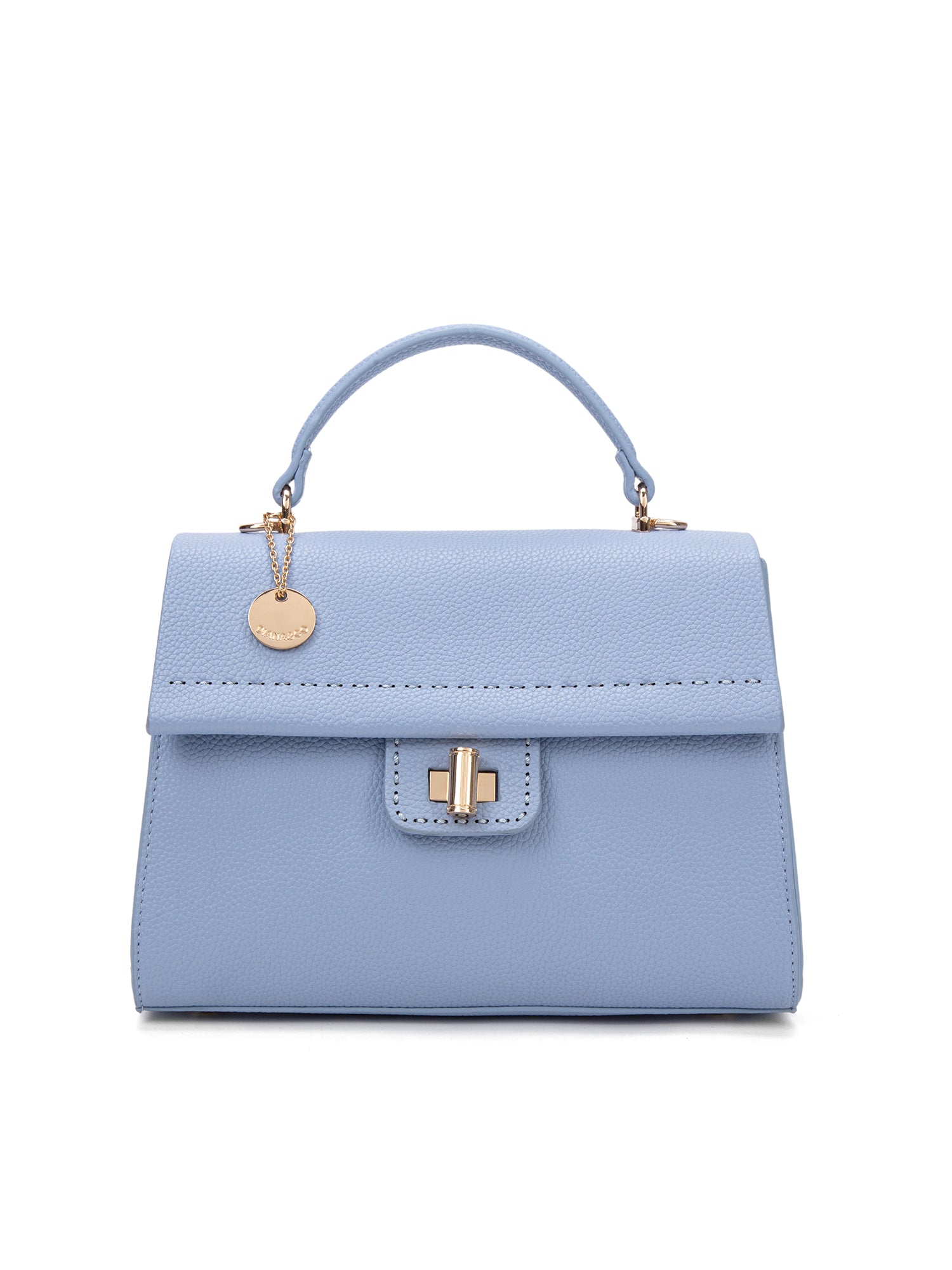 Borsa a mano da donna 100% ecopelle 728-1PT-DENIM Diana&co