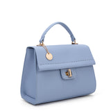 Borsa a mano da donna 100% ecopelle 728-1PT-DENIM Diana&co