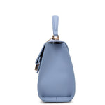 Borsa a mano da donna 100% ecopelle 728-1PT-DENIM Diana&co