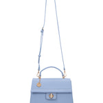 Borsa a mano da donna 100% ecopelle 728-1PT-DENIM Diana&co