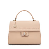 Borsa a mano da donna 100% ecopelle 728-1PT-IVORY Diana&co
