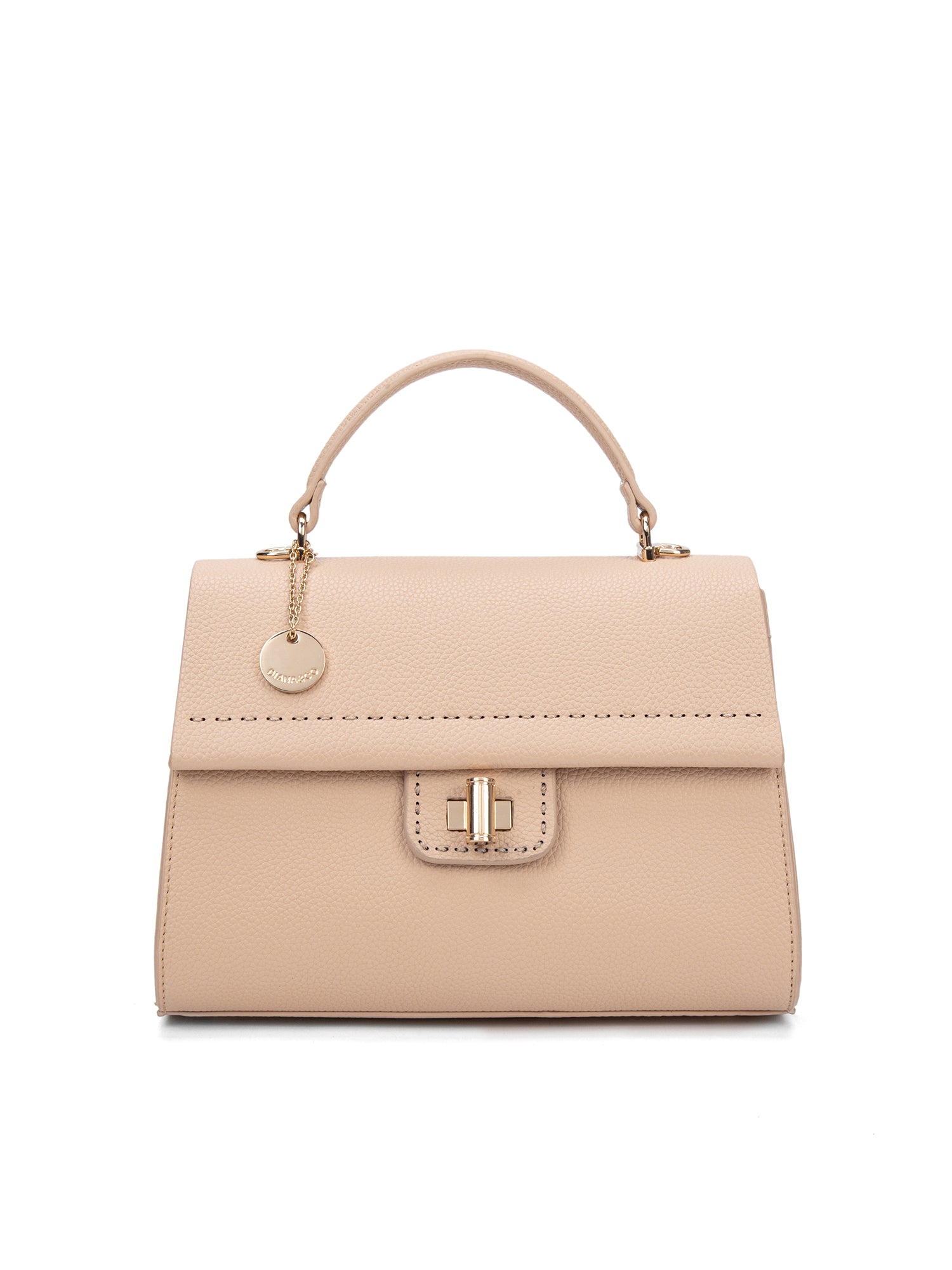 Borsa a mano da donna 100% ecopelle 728-1PT-IVORY Diana&co