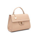 Borsa a mano da donna 100% ecopelle 728-1PT-IVORY Diana&co