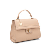 Borsa a mano da donna 100% ecopelle 728-1PT-IVORY Diana&co