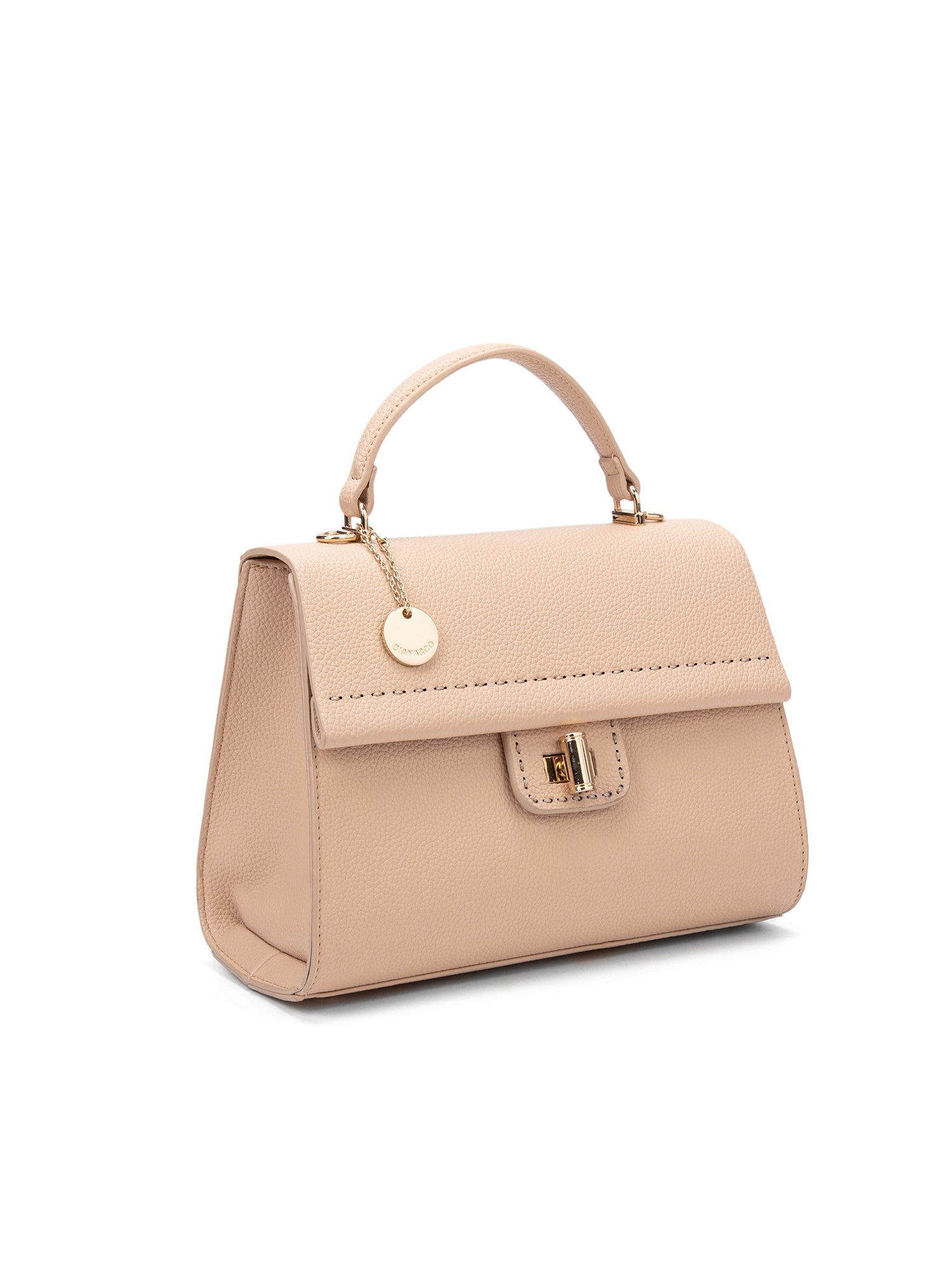 Borsa a mano da donna 100% ecopelle 728-1PT-IVORY Diana&co