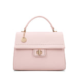 Borsa a mano da donna 100% ecopelle 728-1PT-PINK Diana&co