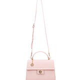 Borsa a mano da donna 100% ecopelle 728-1PT-PINK Diana&co