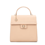 Zaino da donna in pelle vegana Casual 728-2PT-ALMOND Diana&co