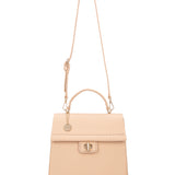 Zaino da donna in pelle vegana Casual 728-2PT-ALMOND Diana&co