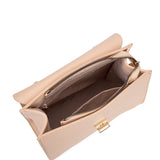 Zaino da donna in pelle vegana Casual 728-2PT-ALMOND Diana&co