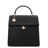Zaino da donna in pelle vegana Casual 728-2PT-BLACK Diana&co