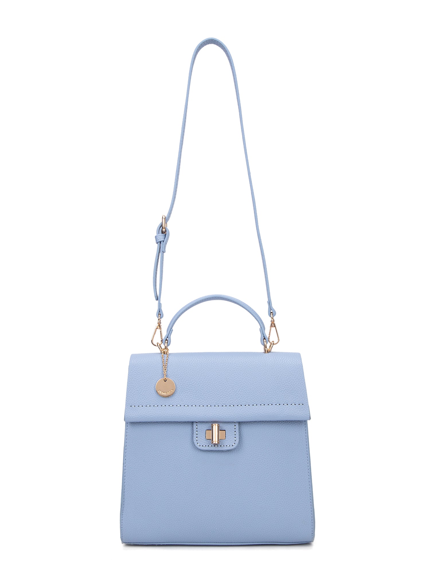 Zaino da donna in pelle vegana Casual 728-2PT-DENIM Diana&co