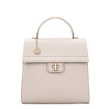 Zaino da donna in pelle vegana Casual 728-2PT-IVORY Diana&co