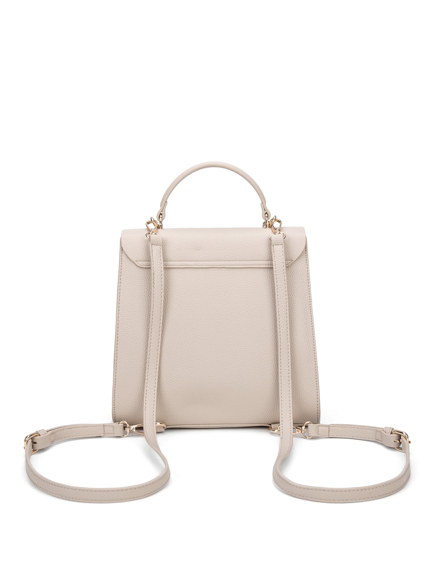 Zaino da donna in pelle vegana Casual 728-2PT-IVORY Diana&co