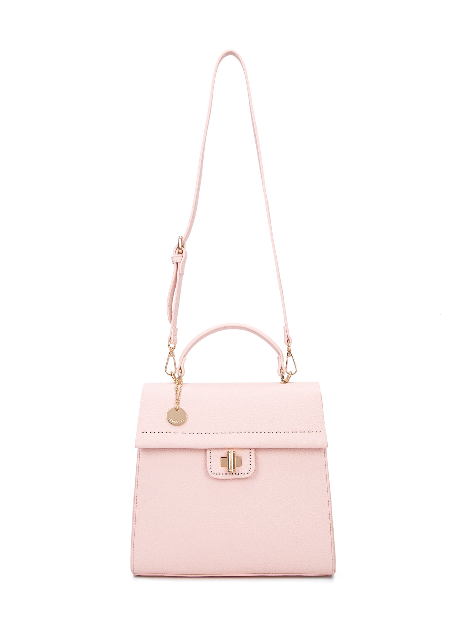 Zaino da donna in pelle vegana Casual 728-2PT-PINK Diana&co
