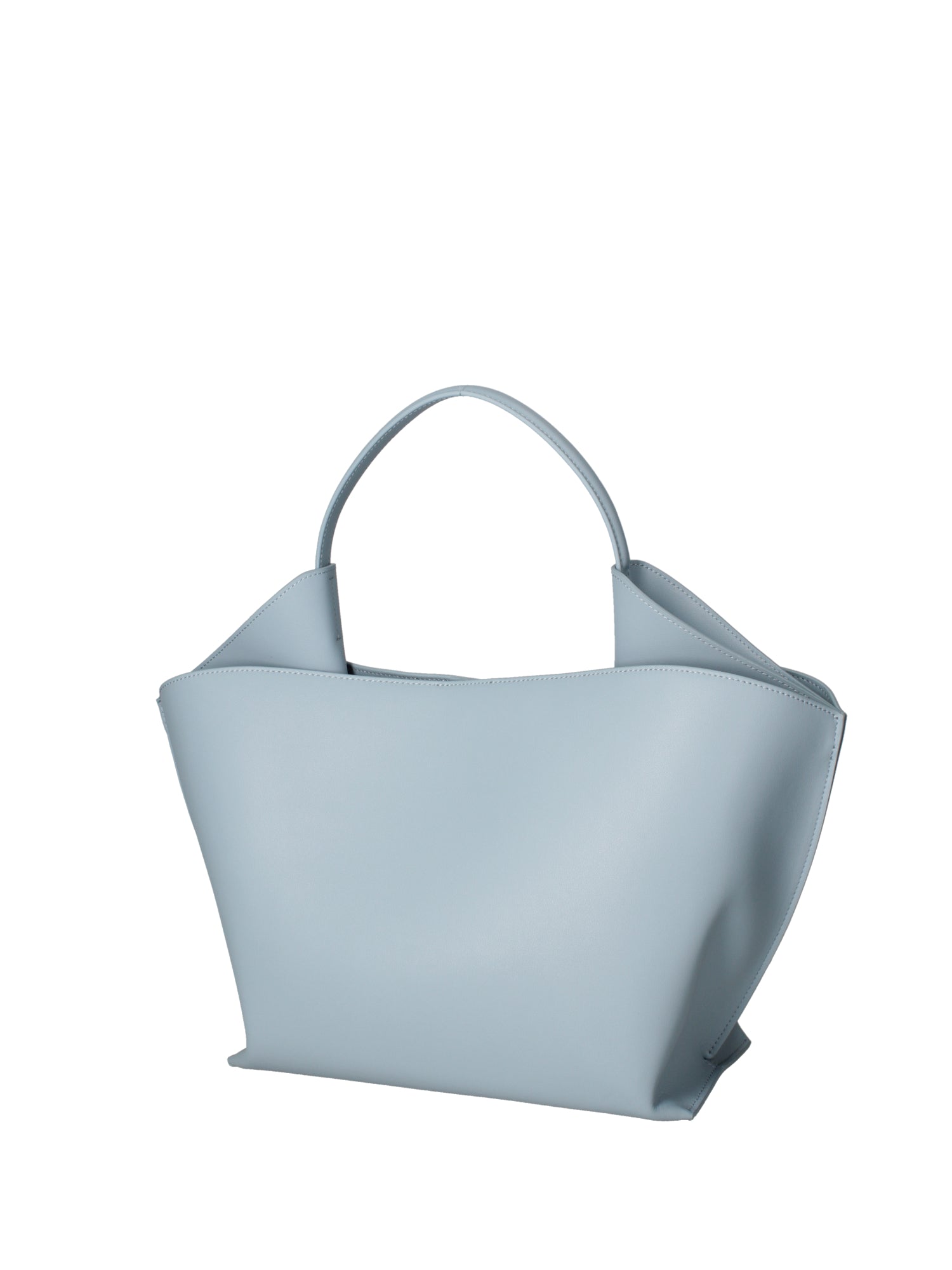 Borsa a mano da donna 100% pelle riciclata 07226-Cielo Viola Castellani
