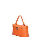 Borsa a mano da donna Vera pelle 07160-D29 ARANCIONE Roberta Rossi