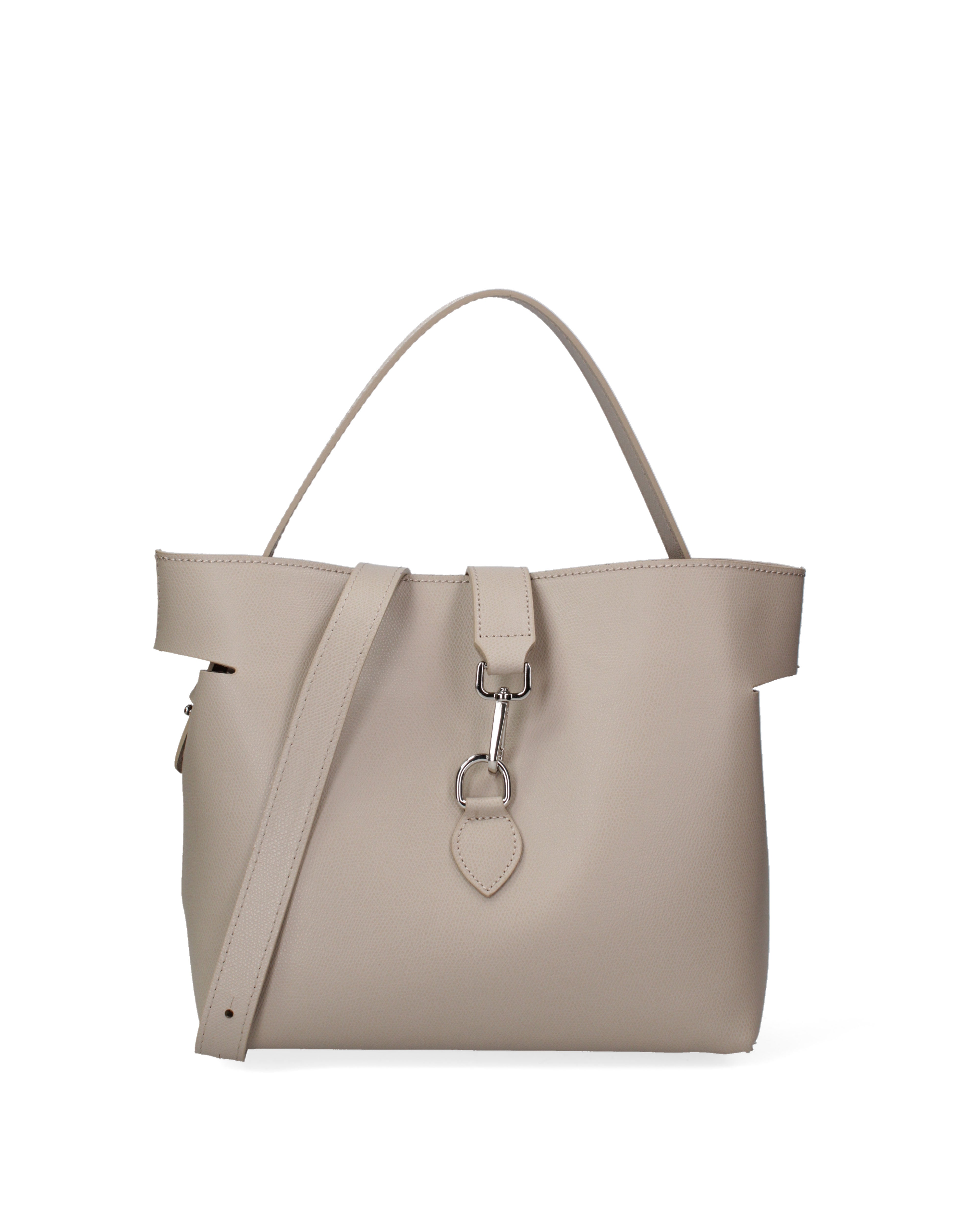 Liviana Borsa a mano da donna Vera pelle 07379-PL05 CAPPUCCINO Gave Lux