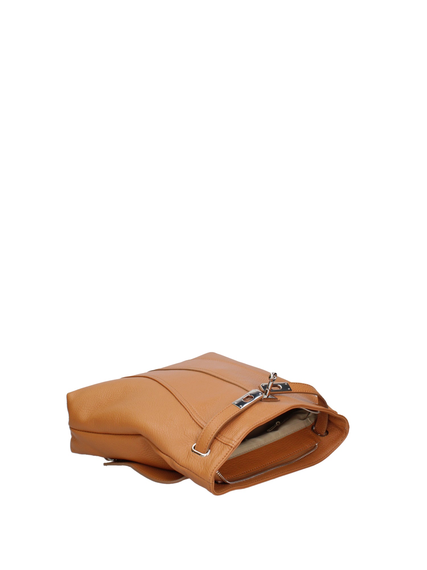 Borsa a mano da donna Vera pelle 07248-D44 CUOIO Roberta Rossi