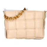 Agostina Borsa a mano da donna Vera pelle 04691-D05 CAPPUCCINO CAPUCHIN Gave Lux