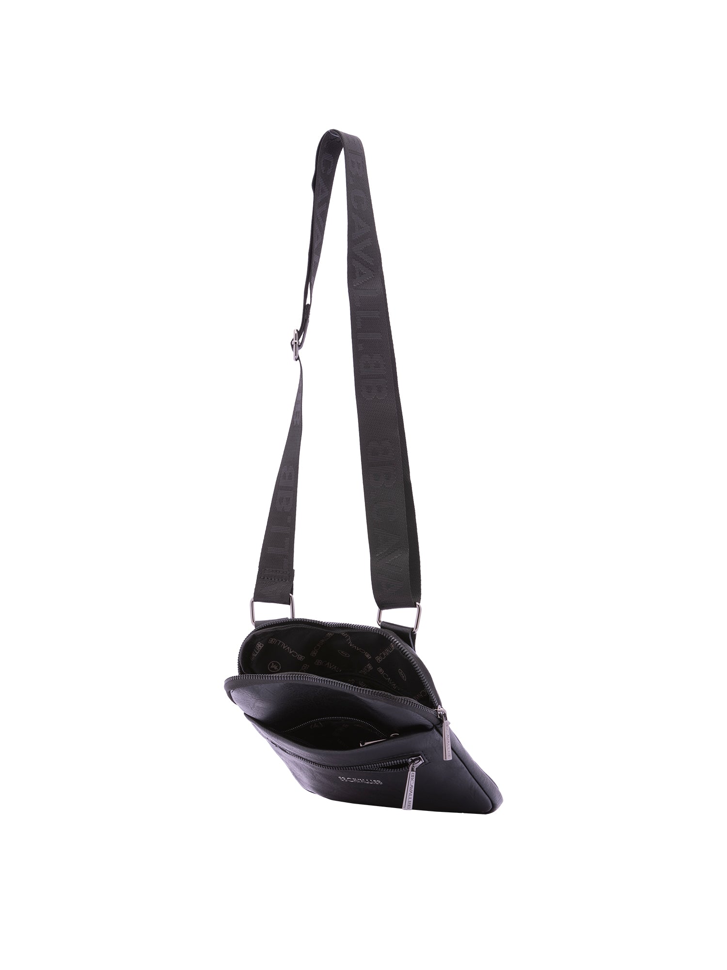 Borsa a tracolla da uomo 100% Poliestere BC1194-NERO B Cavalli
