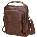 Borsa a tracolla uomo 100% PU Leather PCL3051-COFFEE Northampton Polo Club