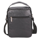 Borsa a tracolla uomo 100% pelle PU PCL3104-BLACK Northampton Polo Club