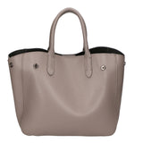 Vincenza Borsa a mano da donna Vera pelle 06898-D77 GRIGIO Gave Lux