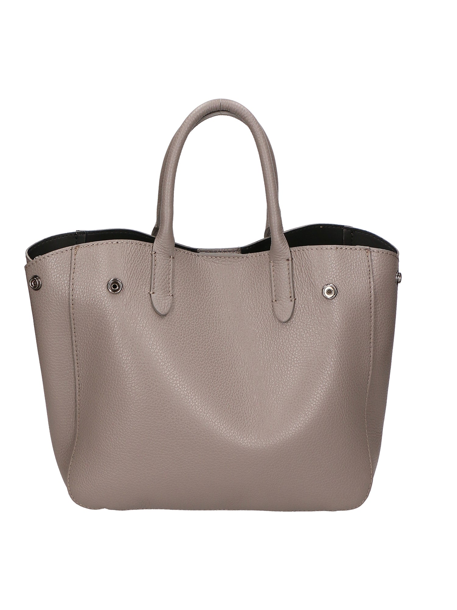 Vincenza Borsa a mano da donna Vera pelle 06898-D77 GRIGIO Gave Lux